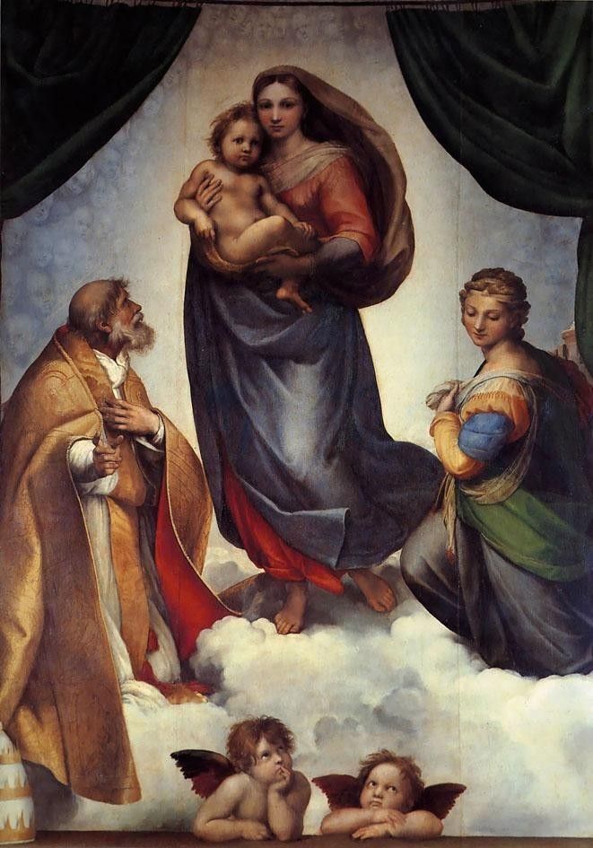 Raphael The Sistine Madonna